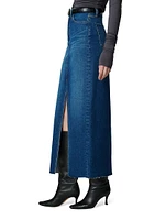 The Eva Denim Maxi Skirt