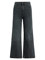 The Mia High-Rise Stretch Cropped Flare Jeans