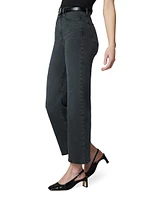 The Mia High-Rise Stretch Cropped Flare Jeans