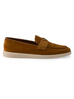 Suede Loafers