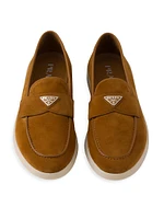 Suede Loafers