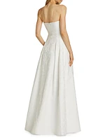 Belle Embellished Strapless Ballgown