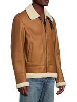 Shearling Bomber Jacket