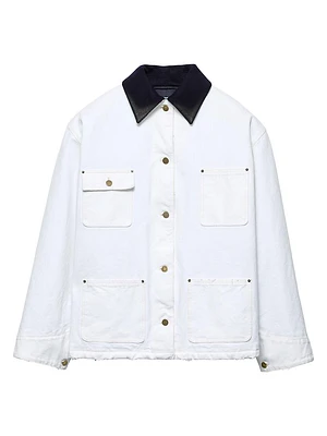 Canvas Blouson Jacket