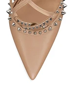 Tatooshka Spikes Nappa Leather 100MM Pumps