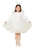 Baby Girl's, Little Girl's & Ribbed Glitter Tulle Dress