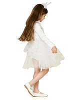 Baby Girl's, Little Girl's & Ribbed Glitter Tulle Dress