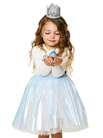 Baby Girl's, Little Girl's & Crown-Embellished Iridescent Tutu Dress