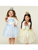 Baby Girl's, Little Girl's & Crown-Embellished Iridescent Tutu Dress