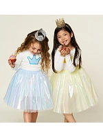 Baby Girl's, Little Girl's & Crown-Embellished Iridescent Tutu Dress