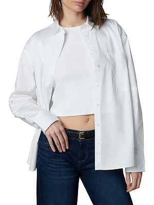 Joe’s Jeans by Dani Michelle The Boyfriend Boxy Button-Up Shirt