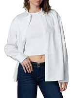 Joe’s Jeans by Dani Michelle The Boyfriend Boxy Button-Up Shirt