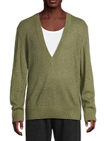 V-Neck Wool Sweater