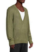 V-Neck Wool Sweater