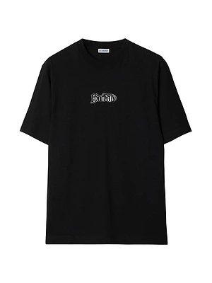 Logo Print Cotton T-Shirt