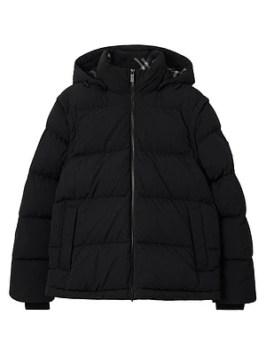 Hooded Puffer Coat