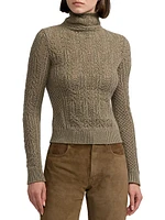 Cashmere Funnel-Neck Sweater