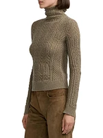 Cashmere Funnel-Neck Sweater