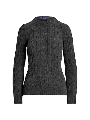 Cashmere Cable-Knit Sweater