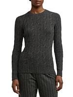 Cashmere Cable-Knit Sweater