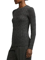 Cashmere Cable-Knit Sweater