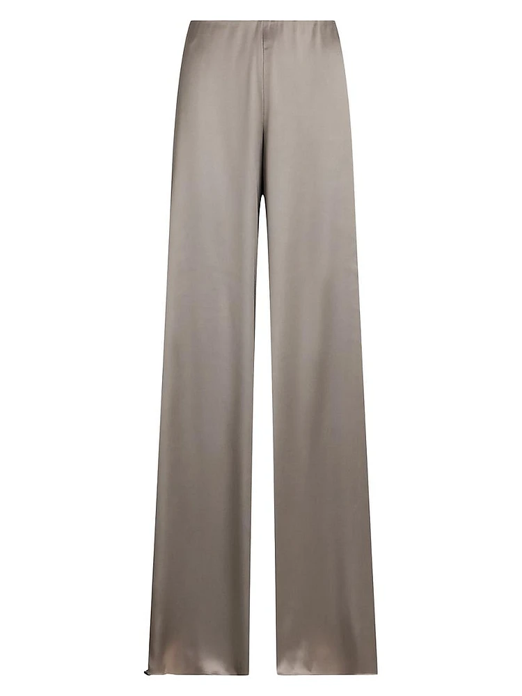 Lux Stretch Satin Trousers