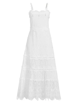 Time Selma Cotton Maxi Dress