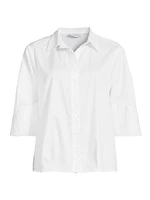 Bernardina Cotton Short-Sleeve Shirt