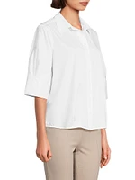 Bernardina Cotton Short-Sleeve Shirt