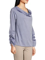 Dania Cowlneck Blouse