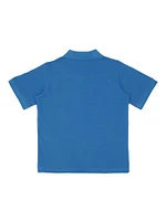 Little Boy's & Short-Sleeve Cotton Polo Shirt