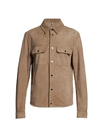 Corborant Suede Shirt Jacket