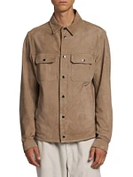 Corborant Suede Shirt Jacket