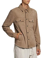 Corborant Suede Shirt Jacket