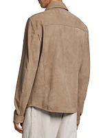 Corborant Suede Shirt Jacket