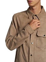 Corborant Suede Shirt Jacket