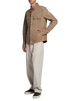 Corborant Suede Shirt Jacket