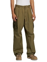 Stretch Cotton Cargo Pants