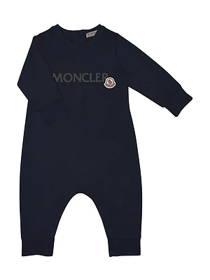 Baby's Logo Crewneck Coveralls