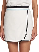 Logo Cotton Miniskirt