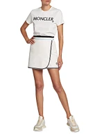 Logo Cotton Miniskirt