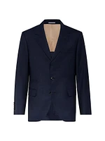 Super 150s Virgin Wool Prince of Wales Jacket