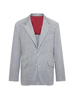 Mélange Corduroy Deconstructed Cavallo Blazer