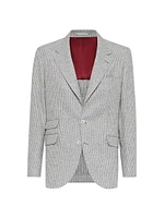 Houndstooth Deconstructed Cavallo Blazer