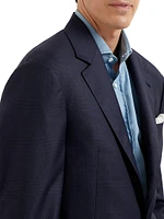 Virgin Wool Prince of Wales Blazer