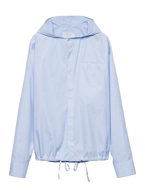 Hooded Cotton Shirt