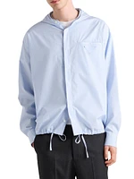 Hooded Cotton Shirt