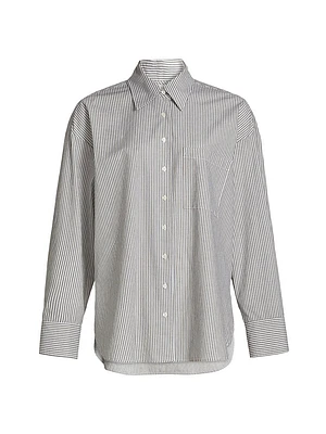 Sydney Striped Poplin Shirt