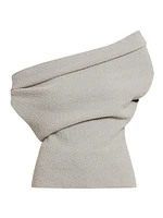 Debra Cotton-Blend Bouclè Top