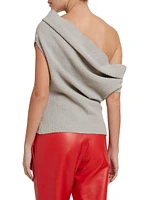 Debra Cotton-Blend Bouclè Top
